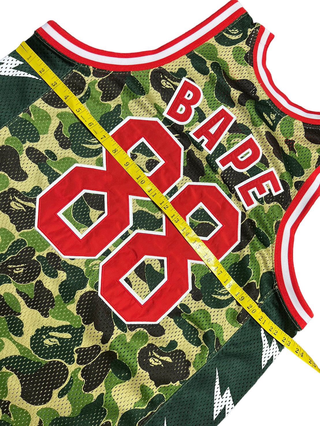 Bape ABC Camo Mesh Tank Top Size US L / EU 52-54 / 3 - 4 Thumbnail
