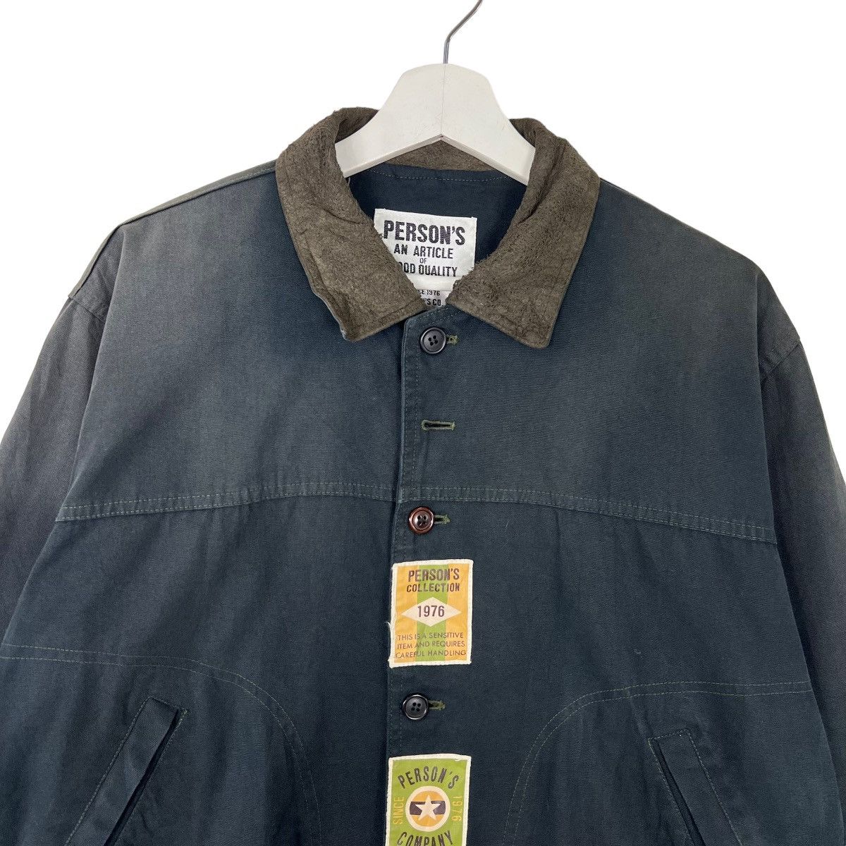 Japanese Brand 🔥 DYED SUN FADED PERSONS JACKET Size US M / EU 48-50 / 2 - 3 Thumbnail