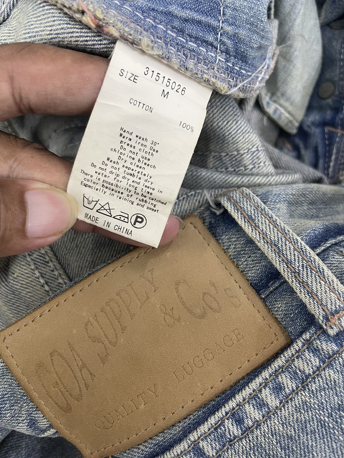 If Six Was Nine Goa Supply Selvedges Jeans Size US 32 / EU 48 - 9 Thumbnail