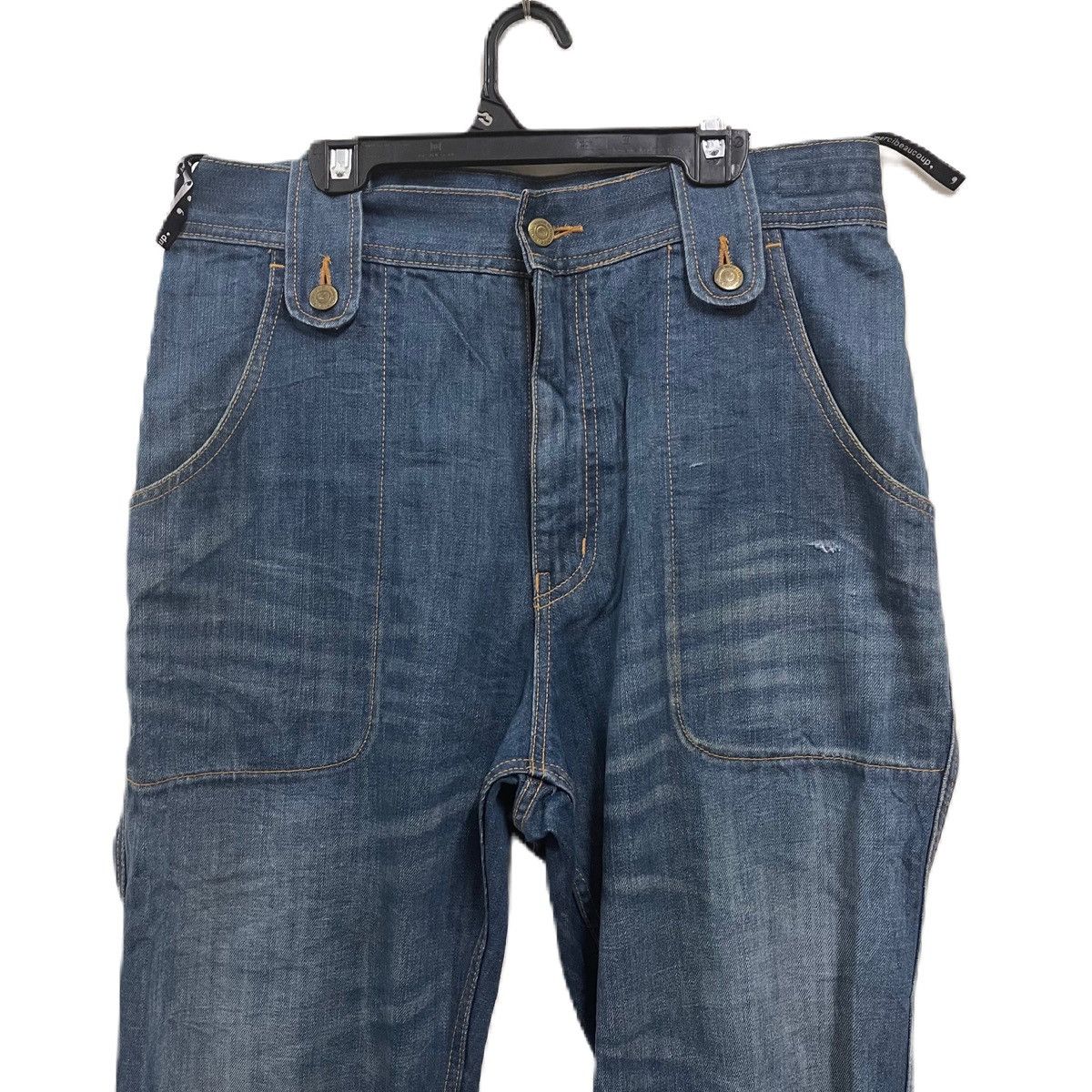 Issey Miyake Mercibeaucoup style denim jeans Size US 33 - 5 Thumbnail