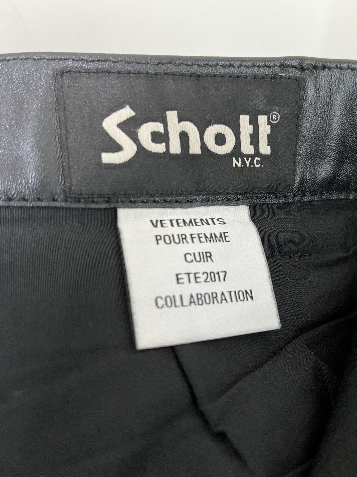 Vetements VETEMENTS Leather Pants Size US 36 / EU 52 - 3 Thumbnail