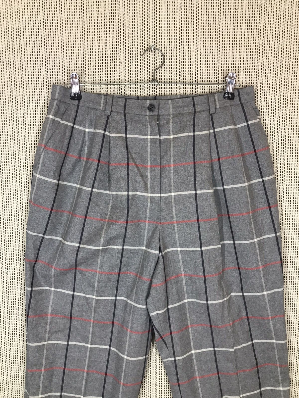 Burberry × Vintage ‼️VINTAGE BURBERRY NOVA CHECK CASUAL PANT NICE DESIGN‼️ Size US 32 / EU 48 - 2 Thumbnail