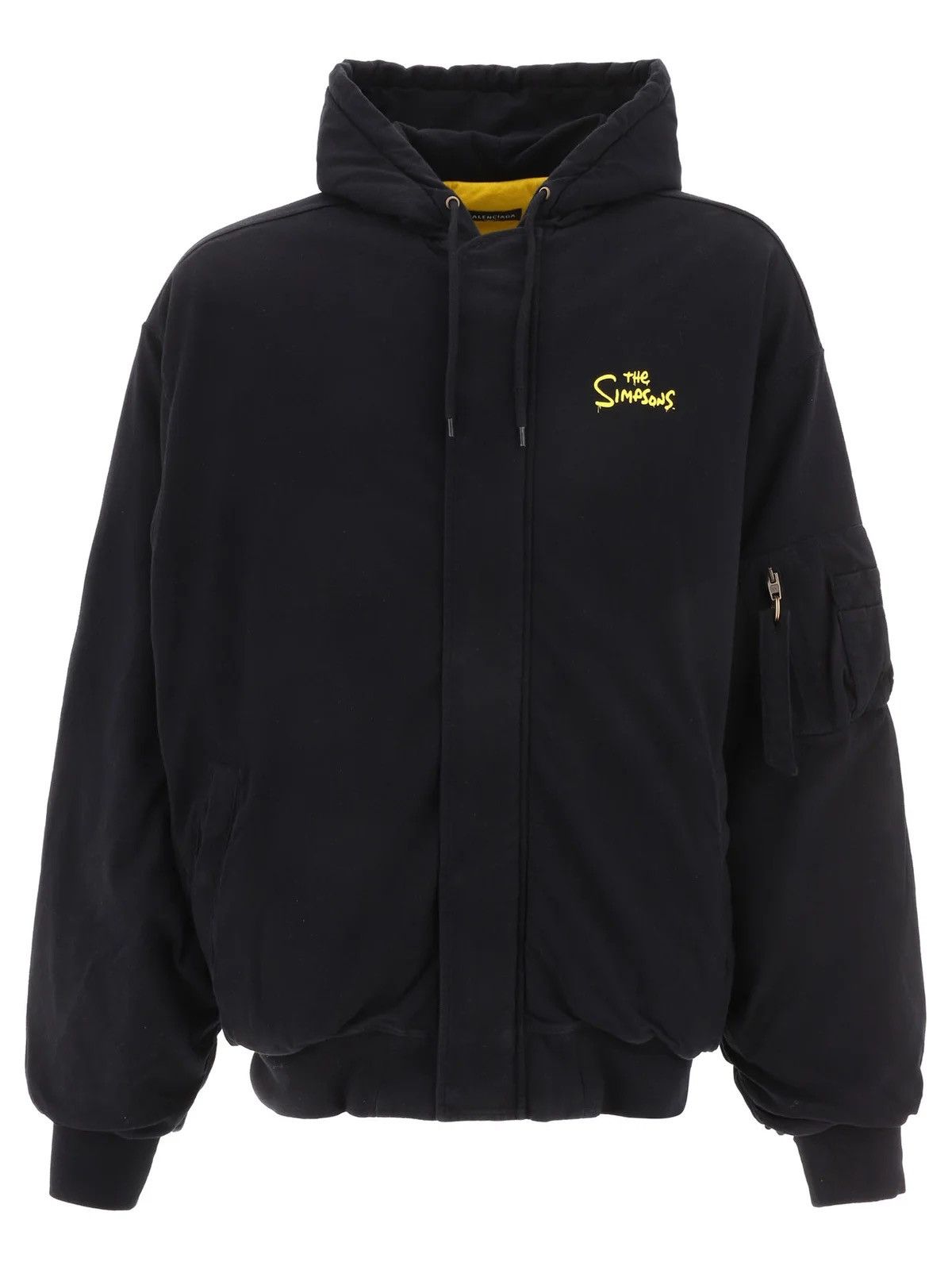 Balenciaga × The Simpsons Balenciaga the Simpsons Padded Hooded Bomber Jacket Size US M / EU 48-50 / 2 - 7 Thumbnail