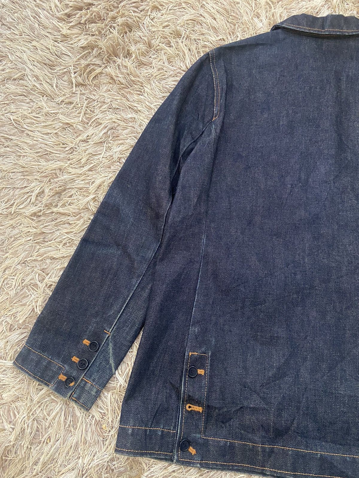 Other Bulle De Savon Japanese Brand Raw Denim Jacket Size M / US 6-8 / IT 42-44 - 7 Thumbnail