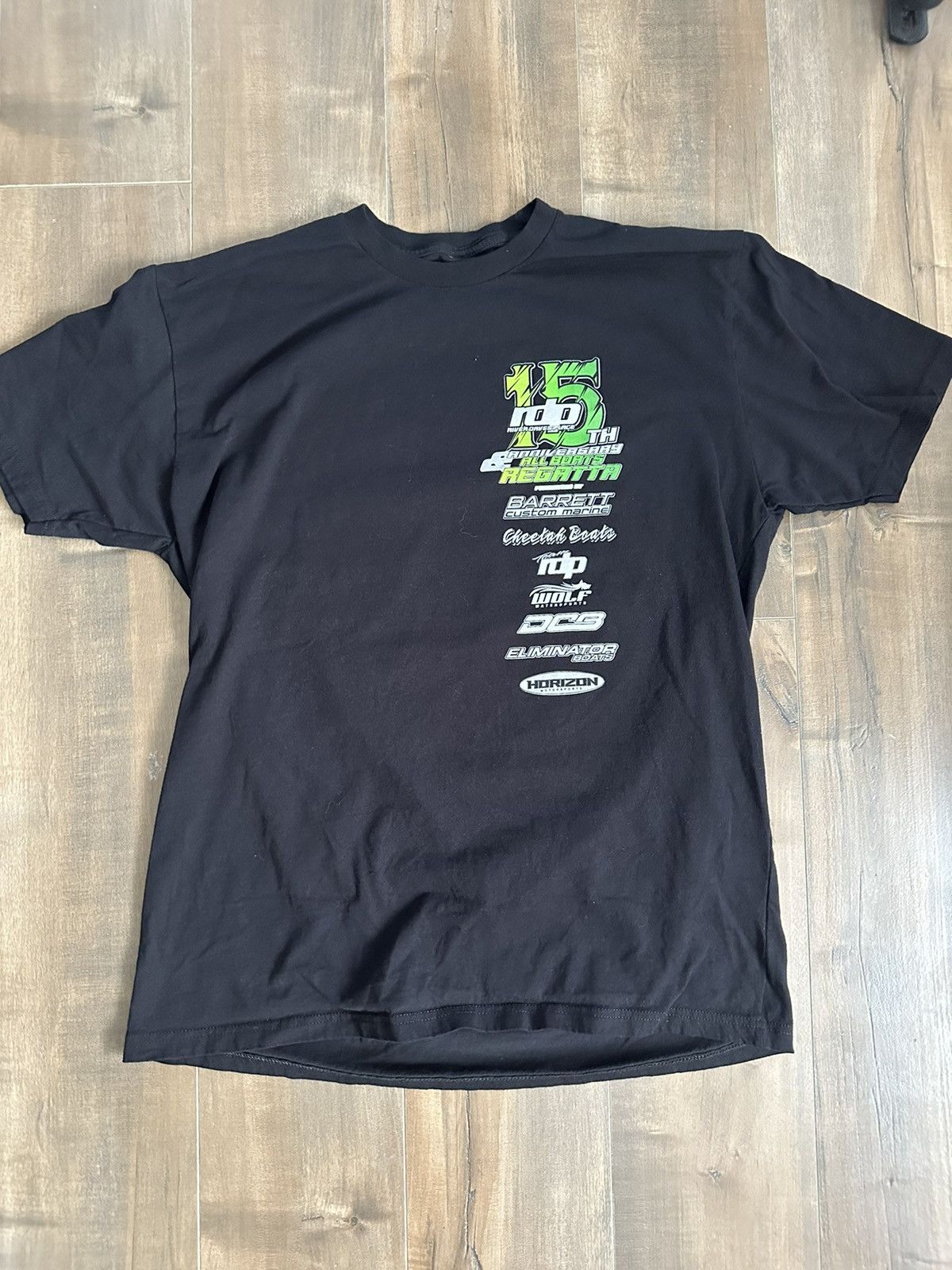 Vintage River Daves Graphic T Shirt Size US L / EU 52-54 / 3 - 1 Thumbnail