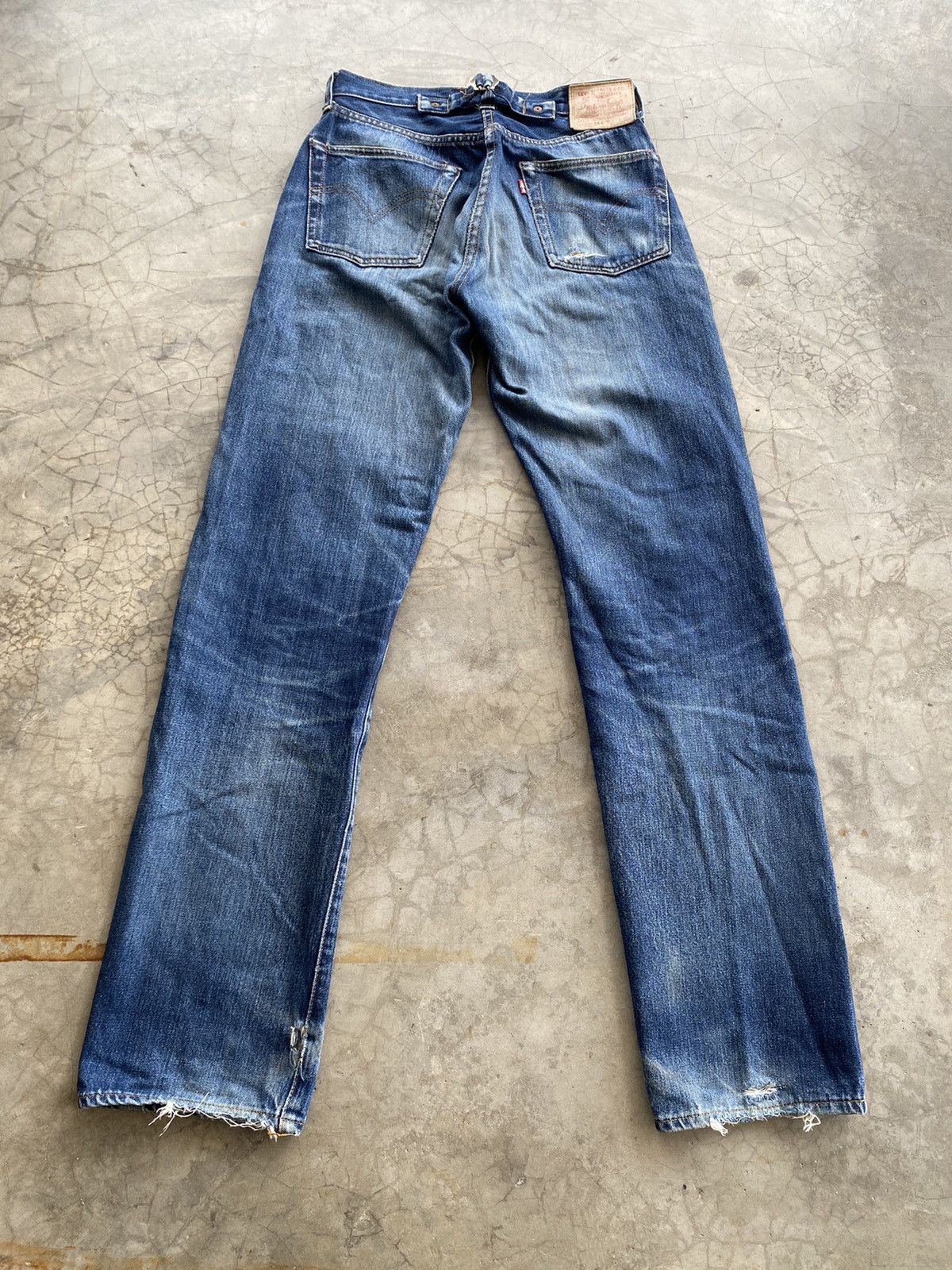 Vintage Levis 501XXc 1999 Big E Selvedge Jeans