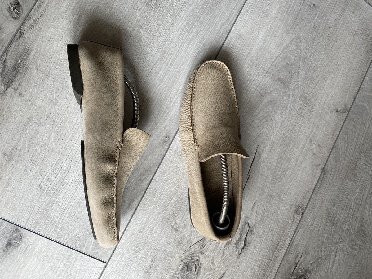 J.M. Weston J.M. Weston Beige Leather Moccasin Shoes Slip On Size US 9 / EU 42 - 3 Thumbnail