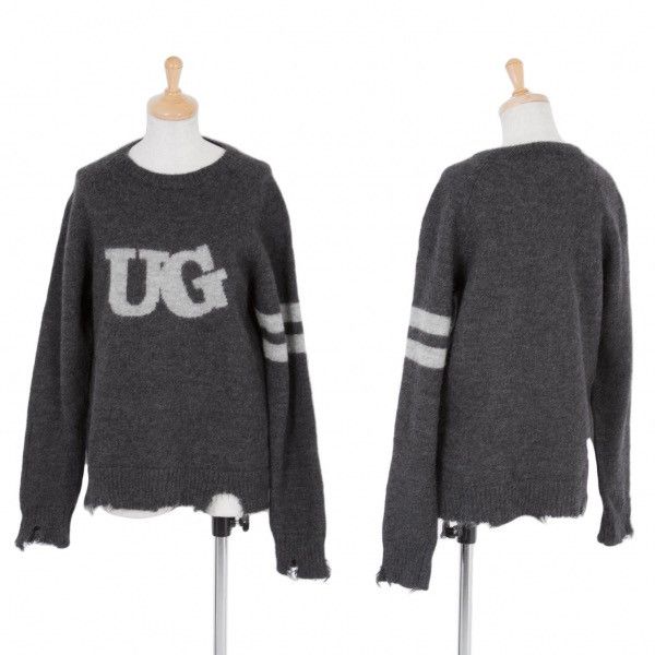 vintage “UG” underground destroy jumper