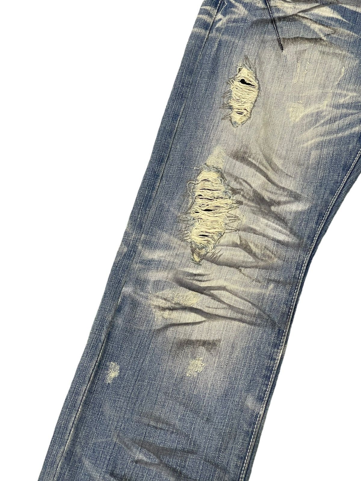 Japanese Brand Distress Jeans Urban Craft Honeycomb Painted Straight 5🟦8 Size US 32 / EU 48 - 6 Thumbnail