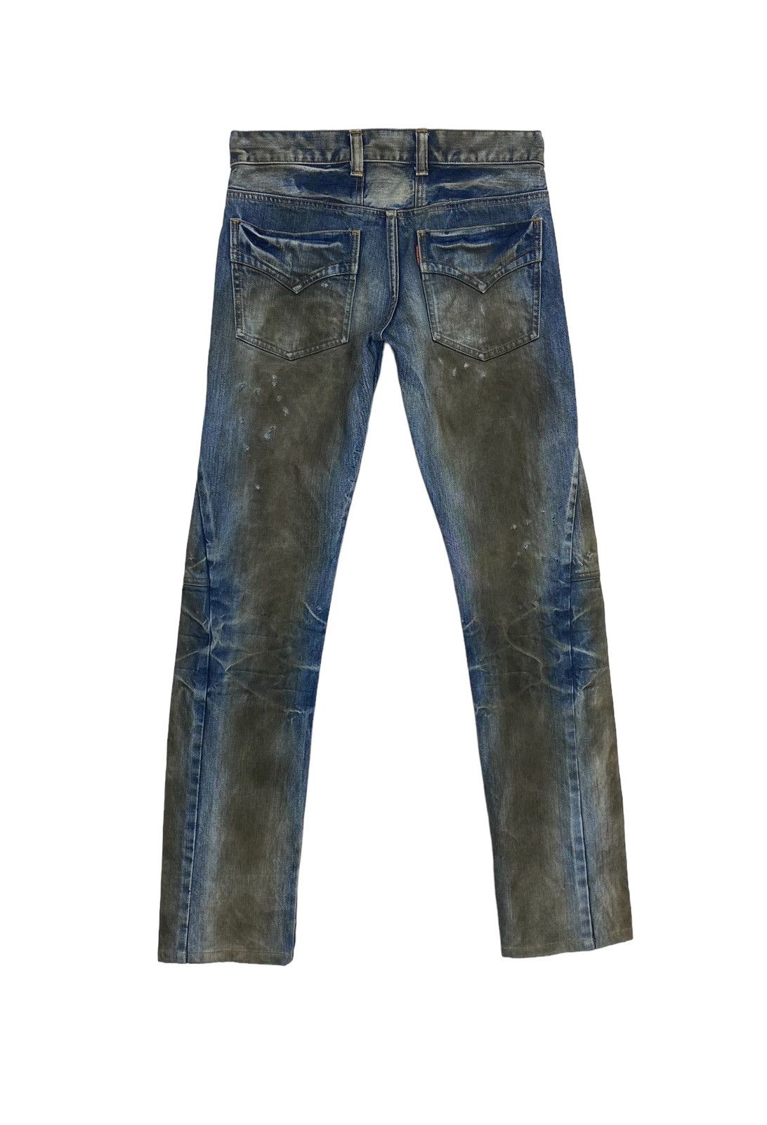 Tornado Mart Rare‼️ Vintage Tornado Mart Distressed Jeans Made in Japan Size US 30 / EU 46 - 7 Thumbnail
