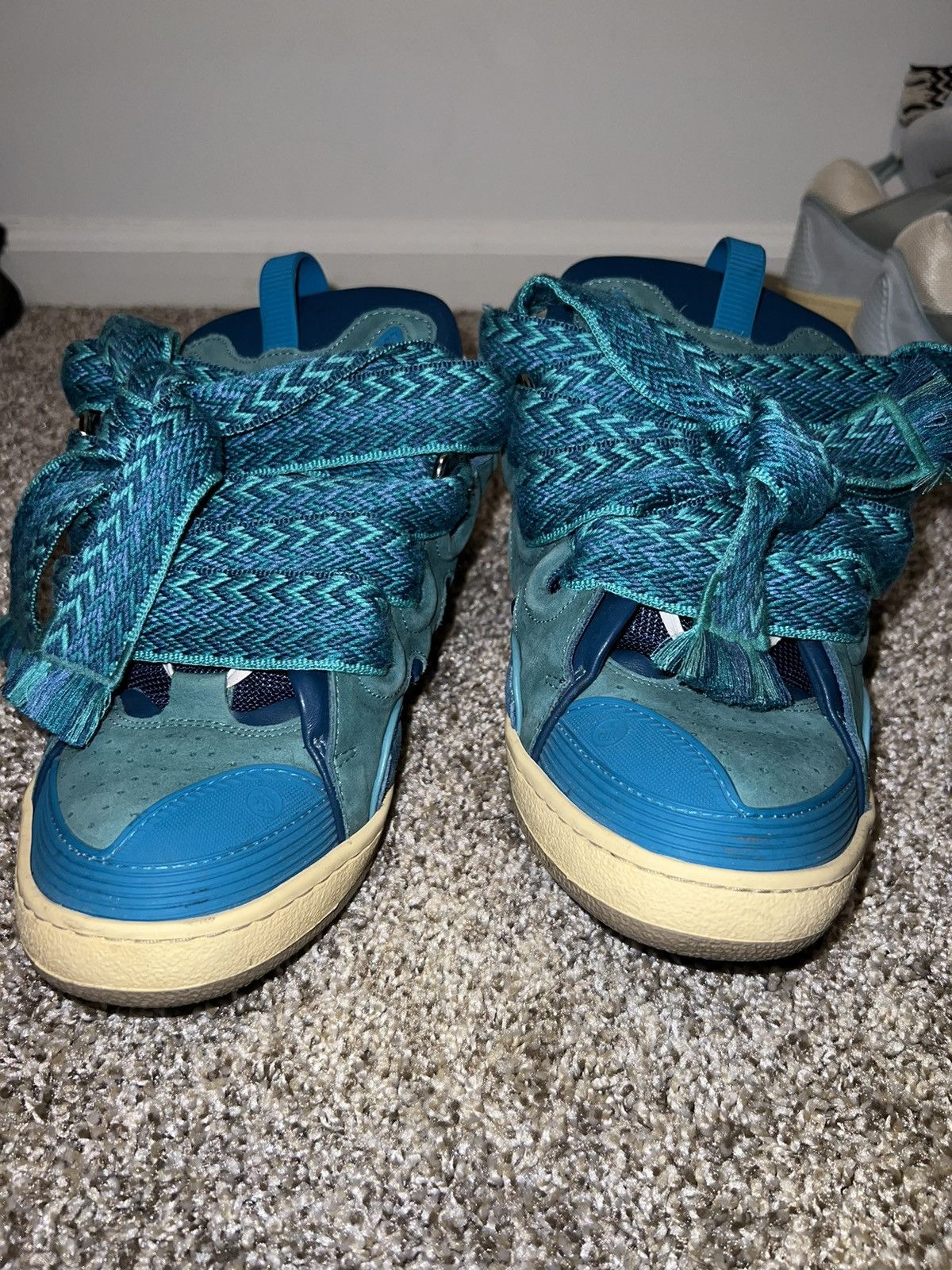 Lanvin curb sneaker
