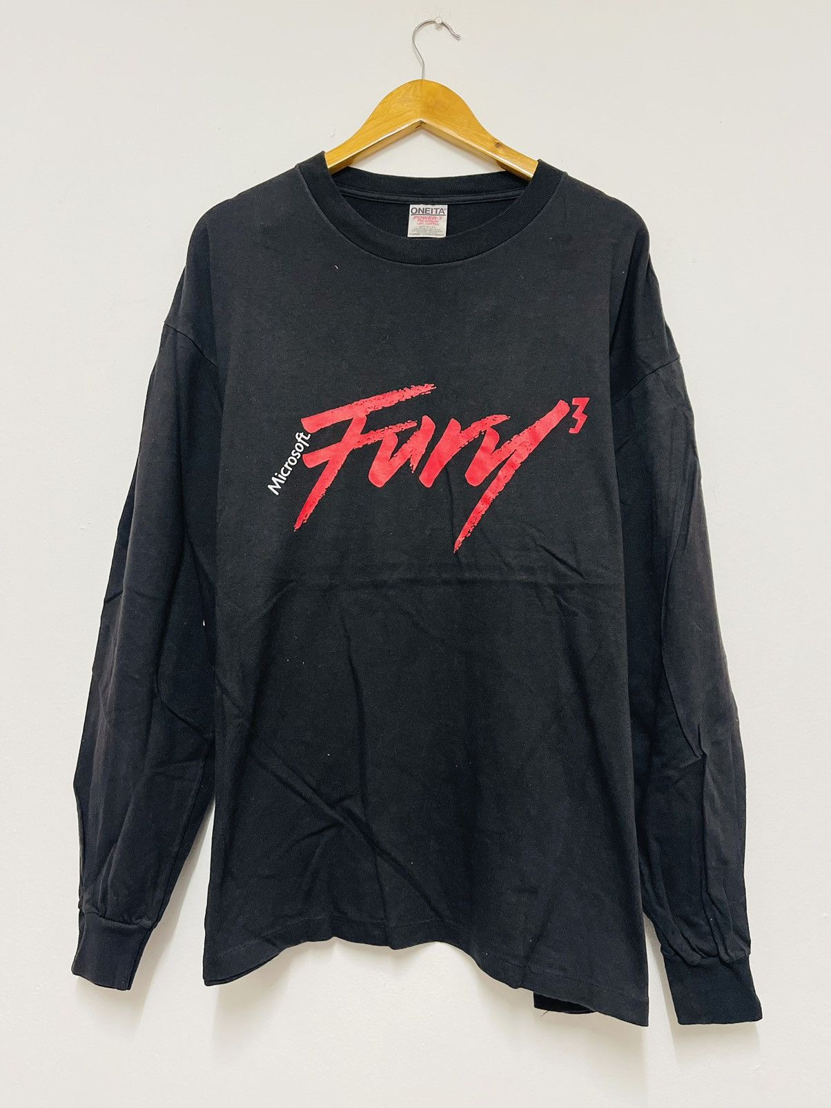 Vintage 90s Fury 3 By Microsoft T-Shirt / Gaming