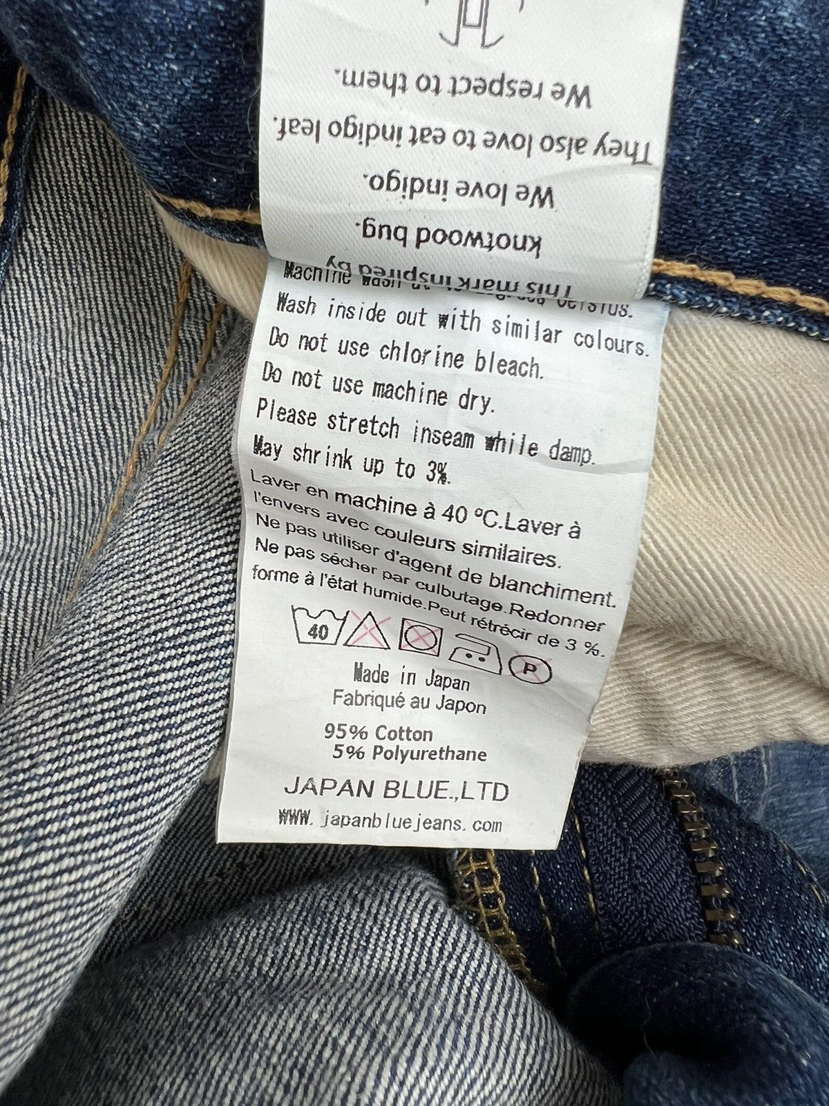 Japan Blue Japan Blue La Selva Distress Denim Skinny Jeans Size US 32 / EU 48 - 23 Thumbnail