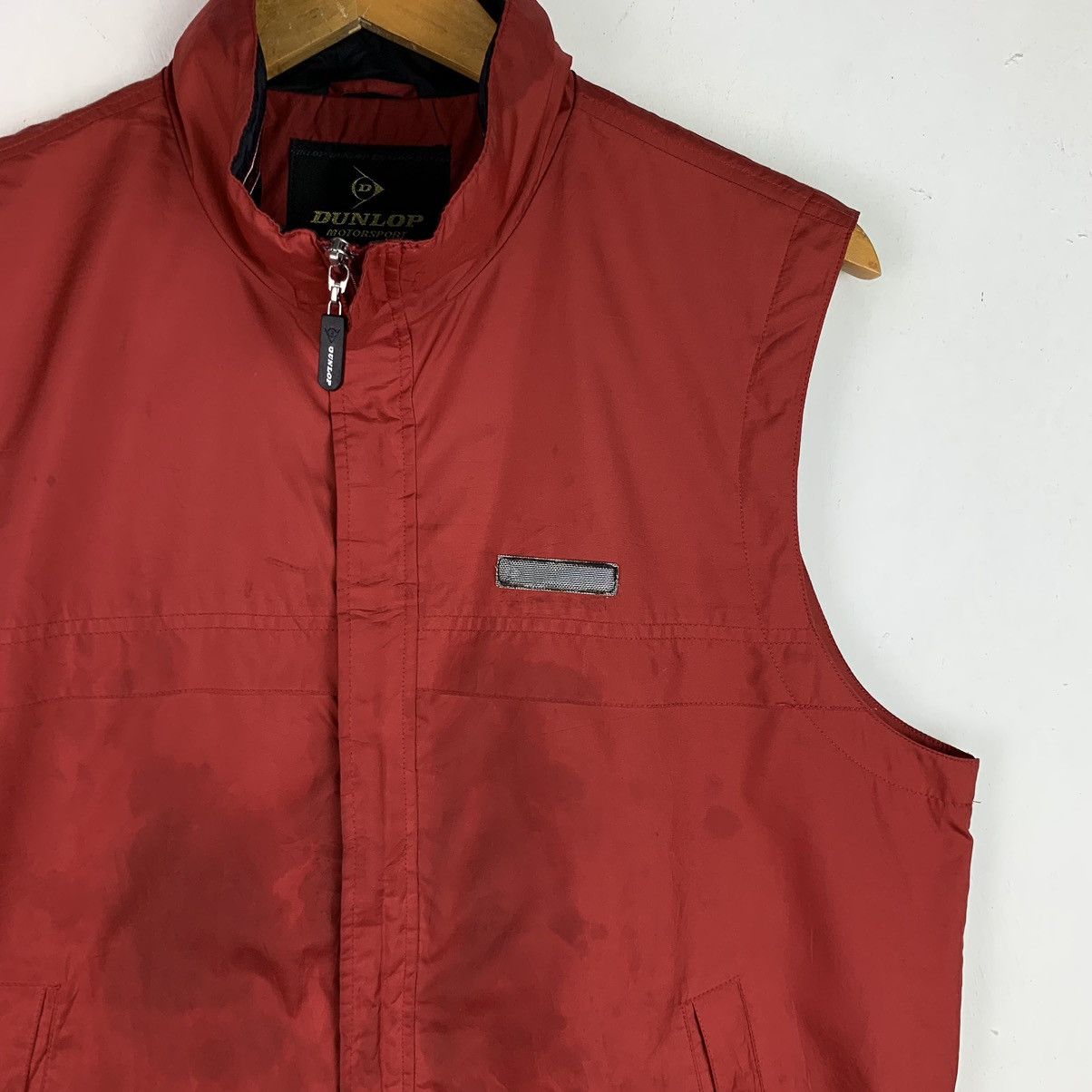 Dunlop × Vintage Vintage DUNLOP Zip Up Vests Size US L / EU 52-54 / 3 - 4 Thumbnail