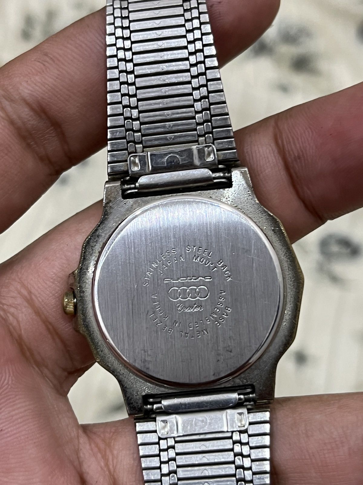 Audi 💣🔥 RARE VINTAGE AUDI QUATTRO QUARTZ WATCH Size ONE SIZE - 11 Thumbnail