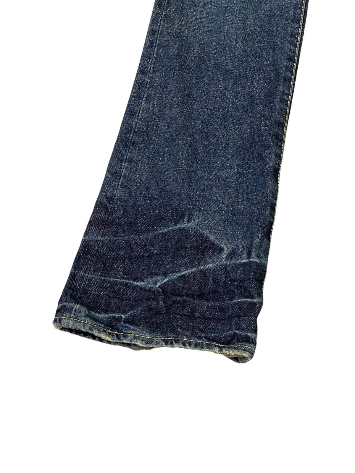 Flare Jeans Slim Platinum Japan Distress Low Rise 6🟦1