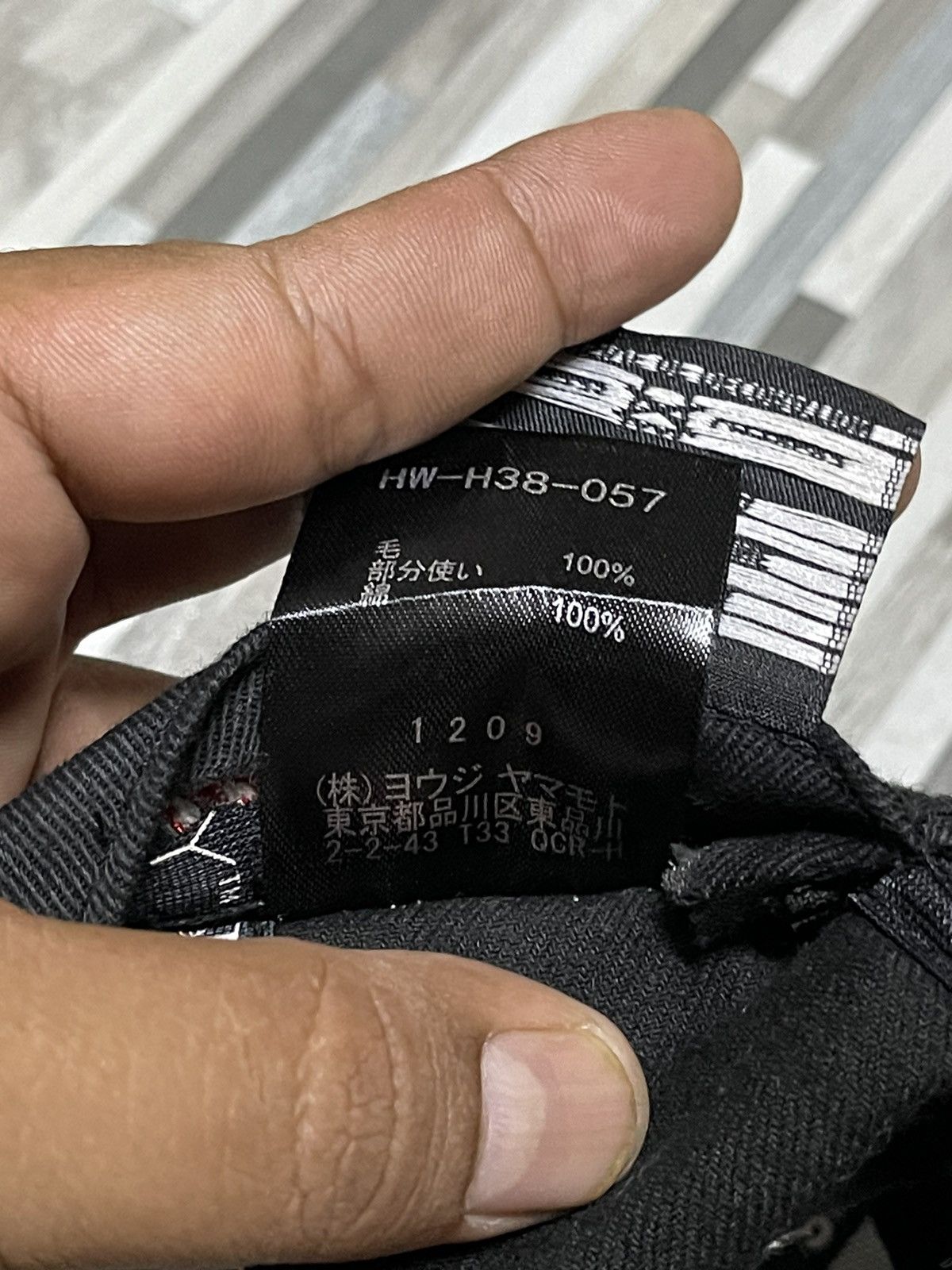 New Era × Yohji Yamamoto Yohji Yamamoto x New Era Cap Size ONE SIZE - 6 Thumbnail