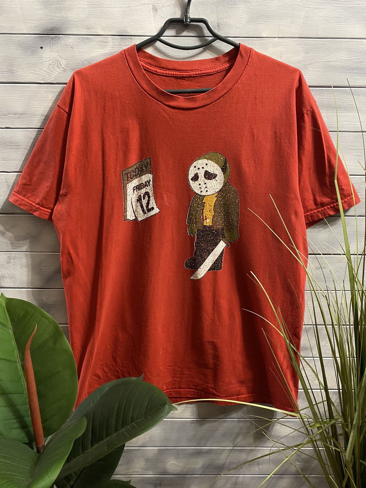 Vintage Rare Vintage T-Shirt Horror Jason Voorhees Friday 12th Jerse Size US M / EU 48-50 / 2 - 1 Thumbnail
