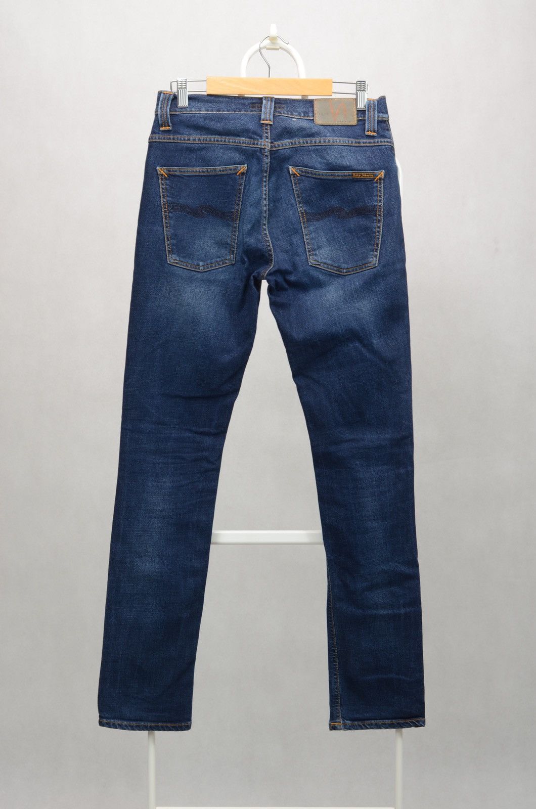 Nudie Jeans Nudie jeans denim jeans grim tim crosshatch worn size 31 Size US 31 - 2 Thumbnail