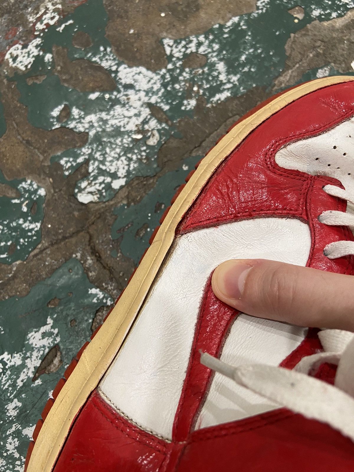 Nike Nike Dunks High Saint John Red Sneakers Size US 7 / EU 40 - 9 Thumbnail