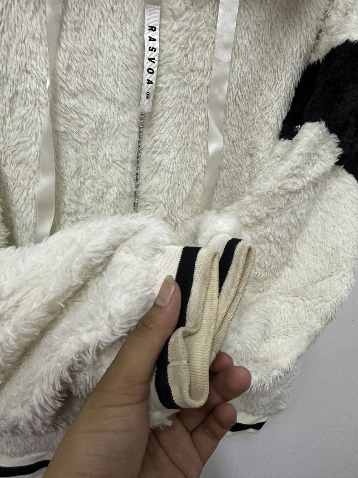 Japanese Brand × Vintage Vintage Rasvoa Sherpa Zipper Jacket Size US L / EU 52-54 / 3 - 7 Thumbnail