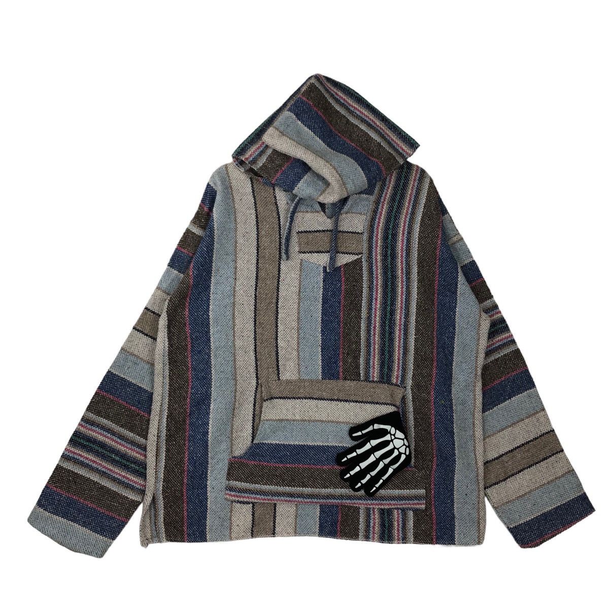 Japanese Brand VINTAGE MOLINS CHORE JACKET STRIPED INSPIRED KAPITAL JAPAN Size US XL / EU 56 / 4 - 1 Thumbnail