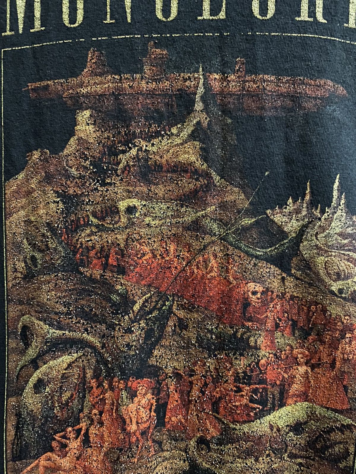 Band Tees Rare Vintage T-Shirt MONOLORD RELIGION. Y2K style. Size US M / EU 48-50 / 2 - 3 Thumbnail