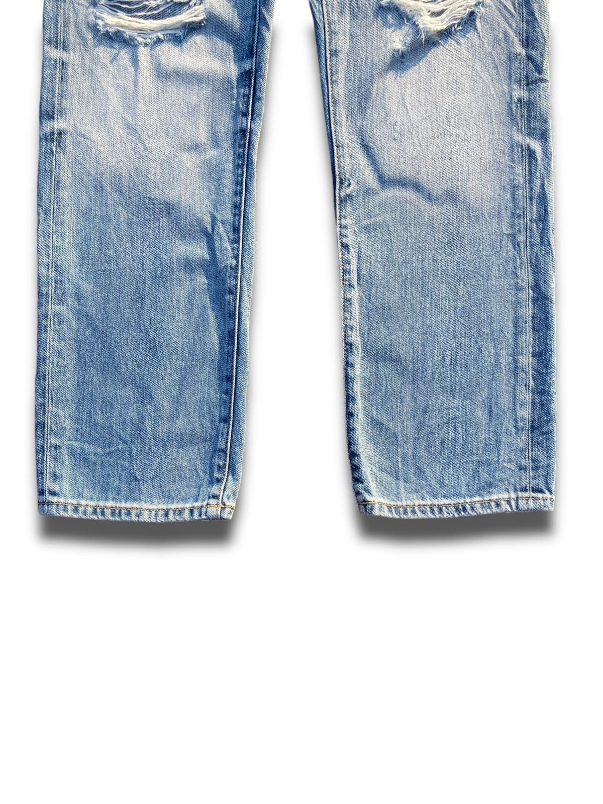 Uniqlo Vintage Y2K Jun Takahashi Straight Cut Jeans Size US 32 / EU 48 - 5 Thumbnail