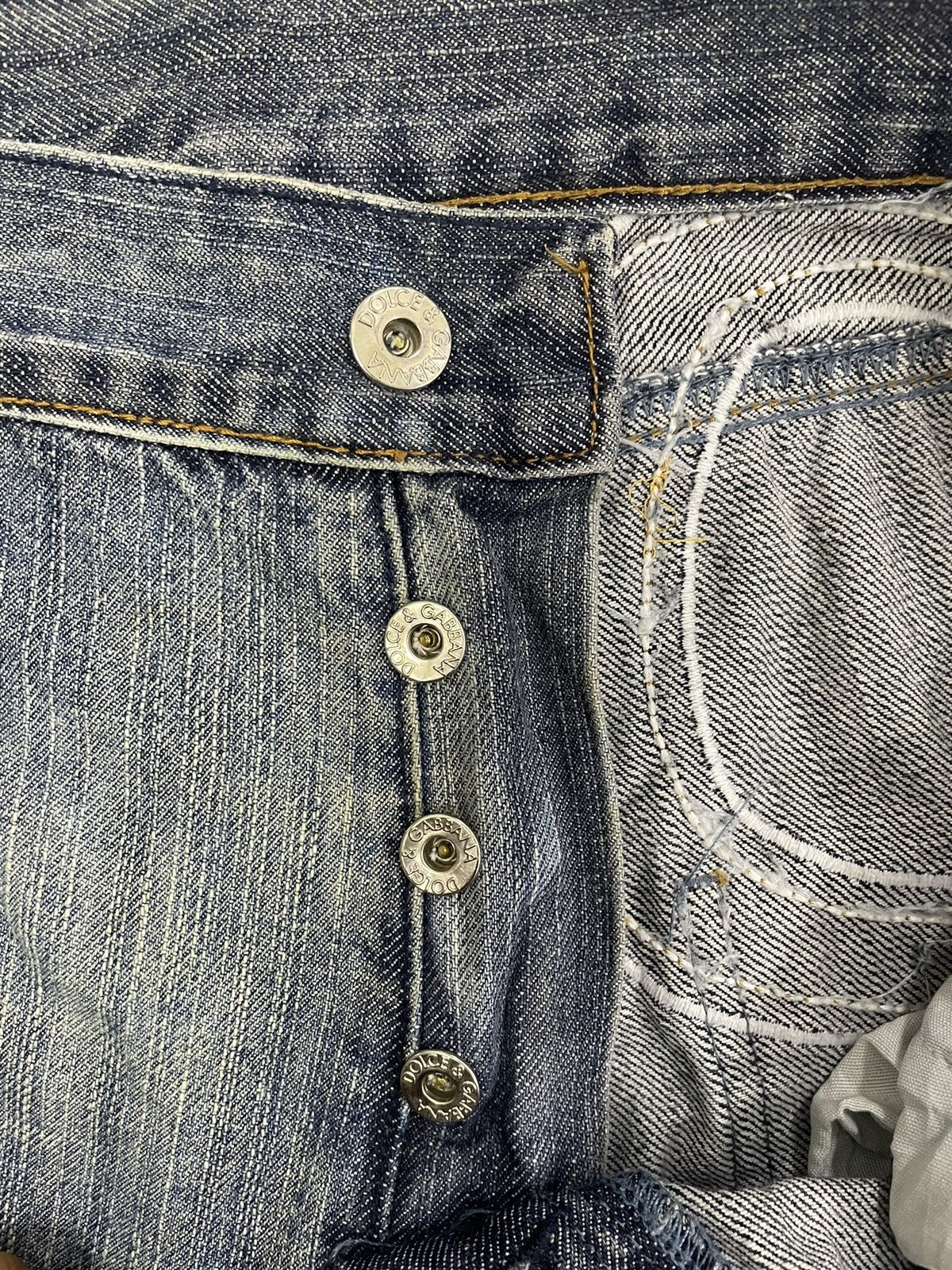 Other Dolce Gabbana Embroidery Logo Jeans Size US 33 - 7 Thumbnail