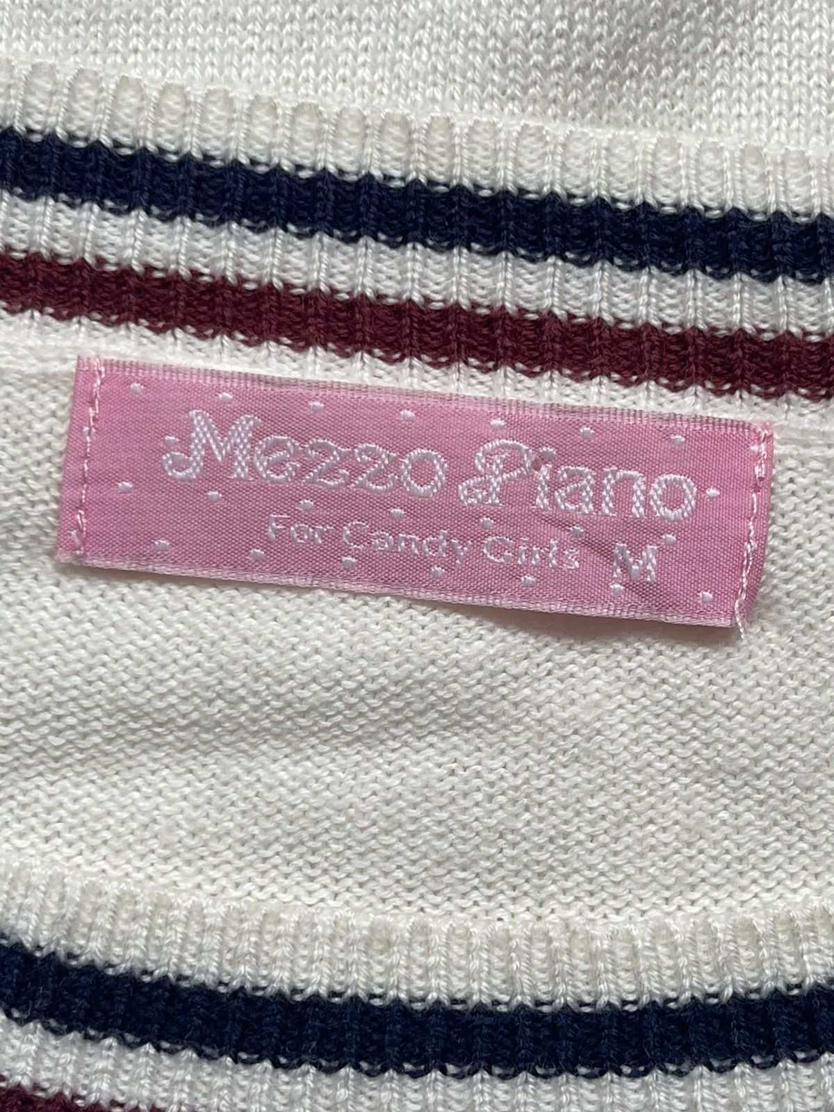 20471120 Y2K Mezzo Piano Knitted Sweaters Size US S / EU 44-46 / 1 - 4 Thumbnail
