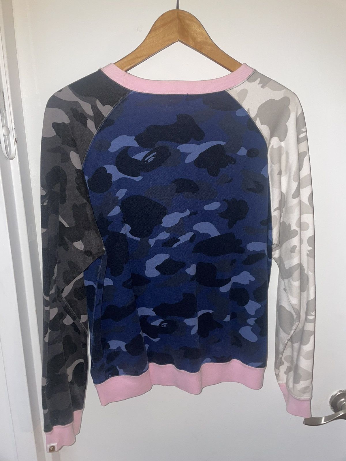 Bape × Nigo Crazy Camo Crewneck Size US S / EU 44-46 / 1 - 2 Thumbnail