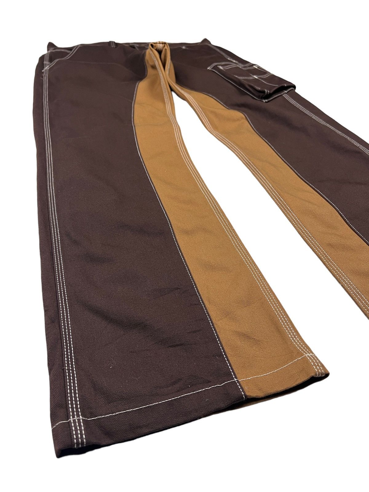 KOJIMA GENES Kojima Genes Two Tone Duck Canvas Carpenter Pants Size US 37 - 7 Thumbnail