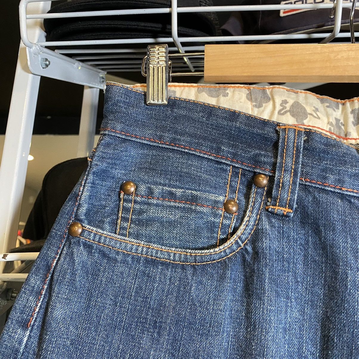 Japanese Brand Mr. Men little Miss embroidered pocket japan denim Size US 34 / EU 50 - 15 Thumbnail