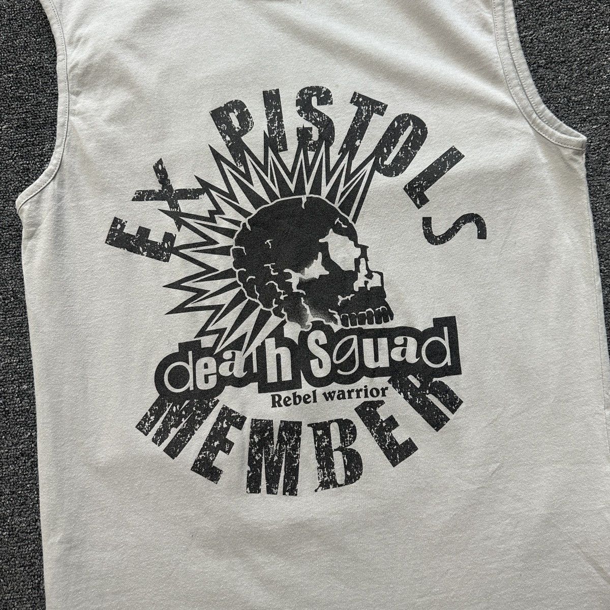 Band Tees Vintage Ex Pistols Death Squad Tank Top Size US L / EU 52-54 / 3 - 3 Thumbnail