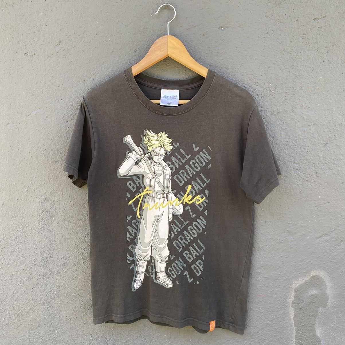 Anime Thrashed Faded Trunks Dragon Ball Anime ERD GRUNGE Tee Size US M / EU 48-50 / 2 - 1 Thumbnail