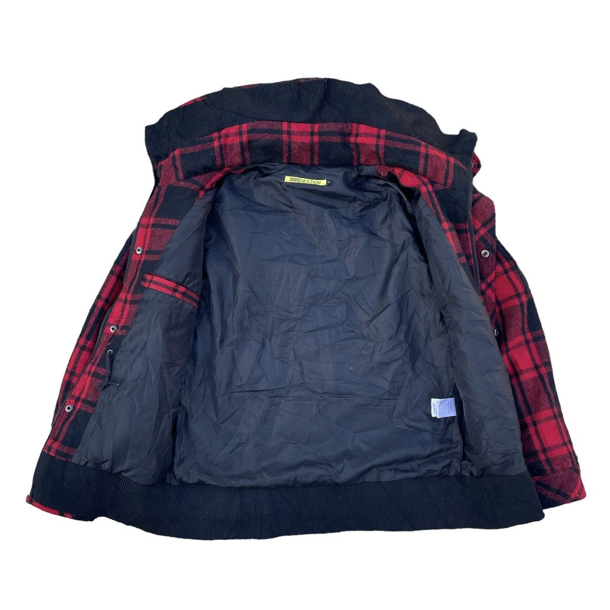 If Six Was Nine 🇯🇵 SUGGESTION TARTAN PUNK MULTIPOCKET WOOL JACKET Size US M / EU 48-50 / 2 - 14 Thumbnail