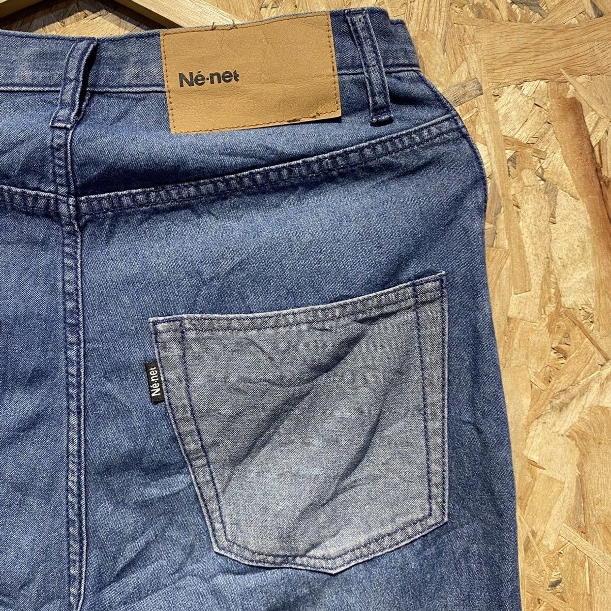 Issey Miyake Issey Miyake Ne-net Baggy Drop Crotch Denim Pants 30 Size US 30 / EU 46 - 5 Thumbnail