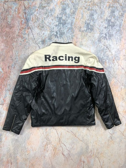 Vintage Racing vintage leather jacket | Grailed