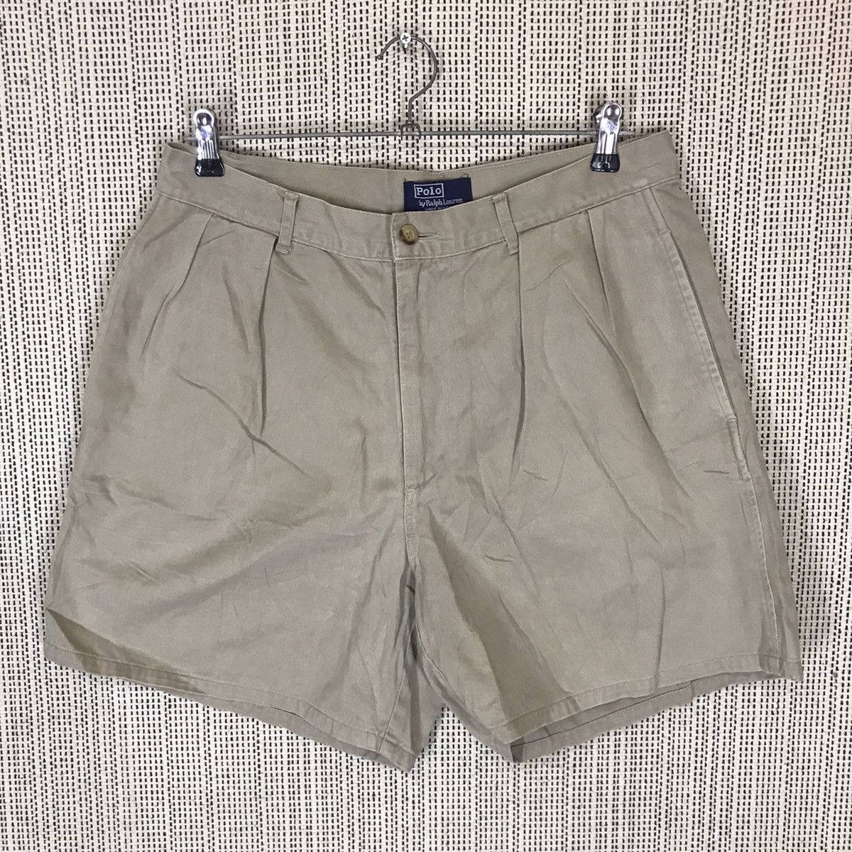 Ralph Lauren ‼️MADE IN USA VINTAGE POLO CHINI SHORT PANT ‼️ Size US 32 / EU 48 - 1 Thumbnail