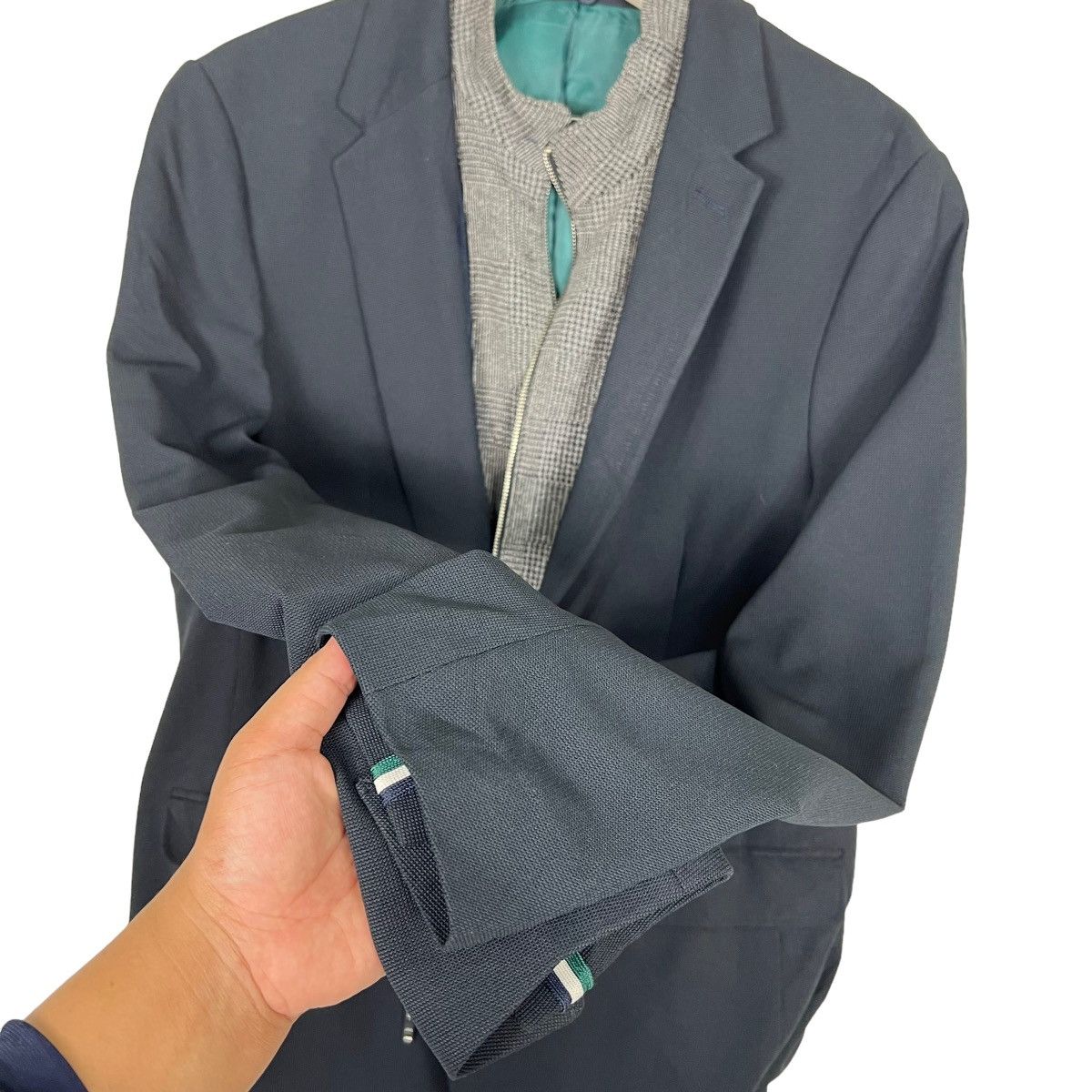 Japanese Brand × Zara 🔥 ZARA LAYERED BLAZER JACKET Size US L / EU 52-54 / 3 - 9 Thumbnail