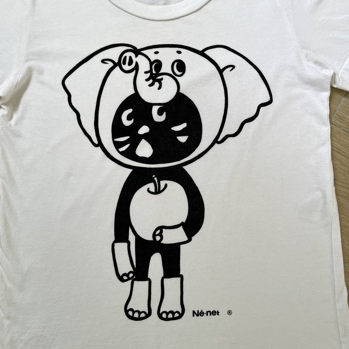Designer × Issey Miyake × Ne-Net Ne-net cat By Issey Miyake Japan Tee Size S / US 4 / IT 40 - 3 Thumbnail
