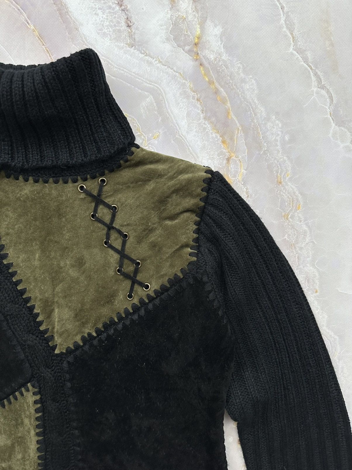 Japanese Brand Vintage Knit Sweater Y2K Size S / US 4 / IT 40 - 4 Thumbnail