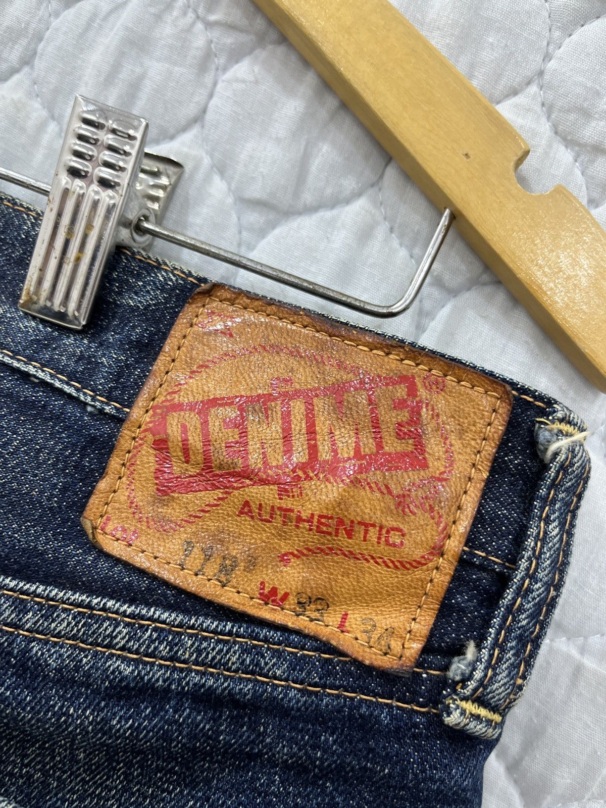 Denime (Qqqq). 🔥🔥🔥ARCHIVE RARE DENIME JAPAN FADED JEANS Size US 33 - 7 Thumbnail