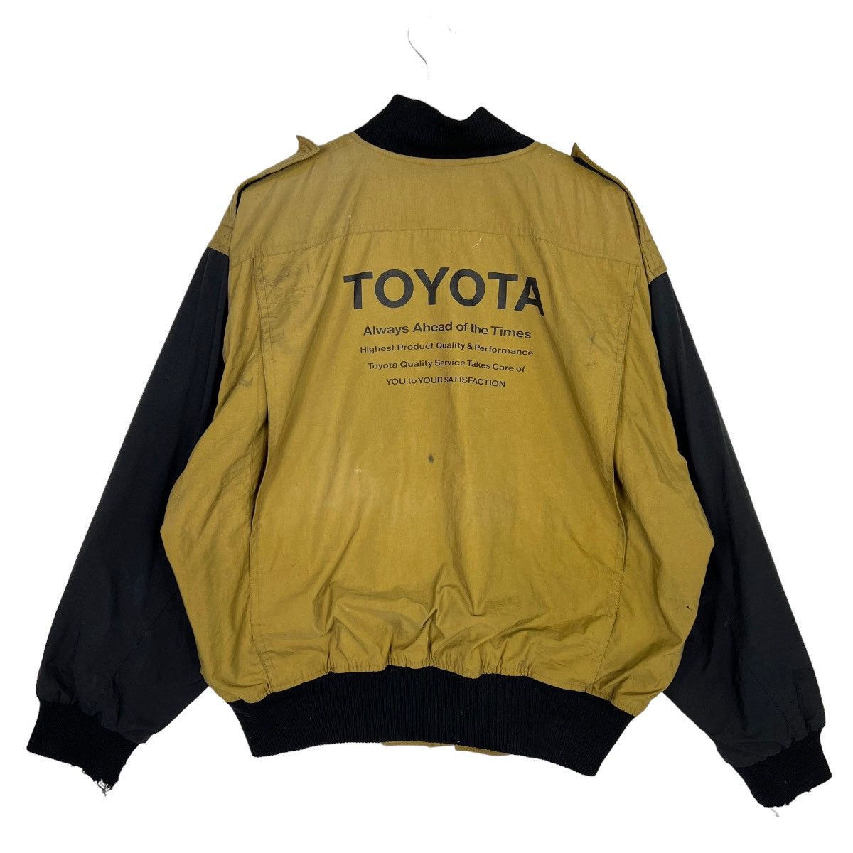Japanese Brand 🔥 VINTAGE TOYOTA TRD RACING TEAM BOMBER JACKET Size US M / EU 48-50 / 2 - 8 Thumbnail