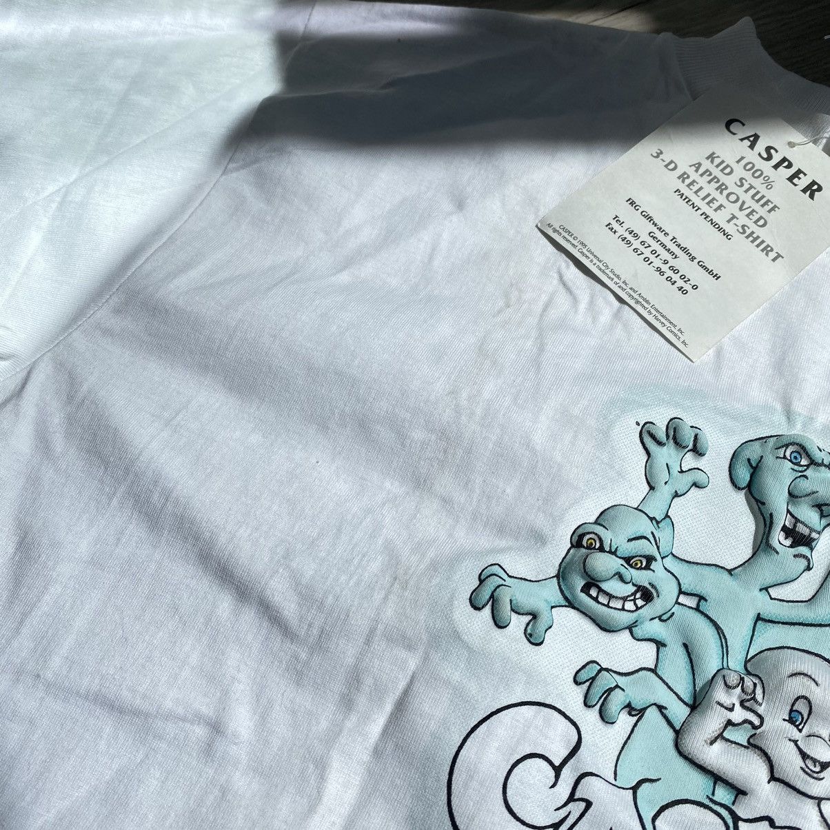Universal Studios RARE CASPER MOVIE 1995 CONVEX LOGO TEE Size US M / EU 48-50 / 2 - 3 Thumbnail