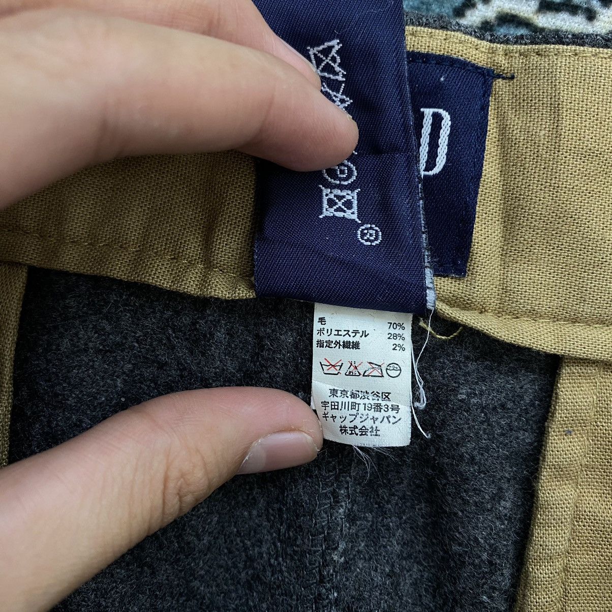 Gap Vintage GAP Baggy Grey Wool Casual Trousers Pant Size US 32 / EU 48 - 8 Thumbnail