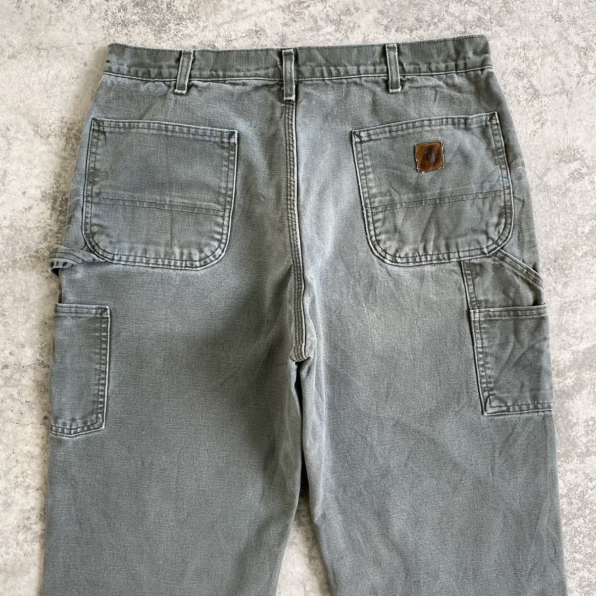 Carhartt × Vintage Vintage Carhartt Blanket Lined Carpenter Pants Size US 34 / EU 50 - 5 Thumbnail