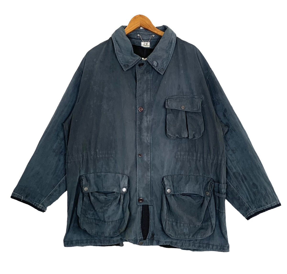 C.P. Company Vintage 90s CP Company Faded Black Jacket Size L Size US L / EU 52-54 / 3 - 1 Thumbnail