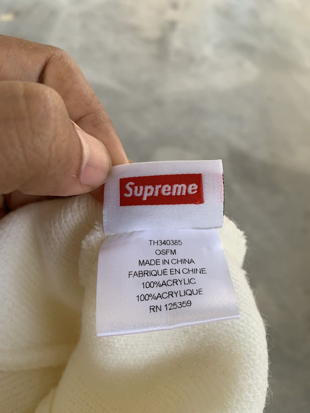 Supreme × Timberland FW16 Supreme x Timberland Beanie Hat Size ONE SIZE - 8 Thumbnail