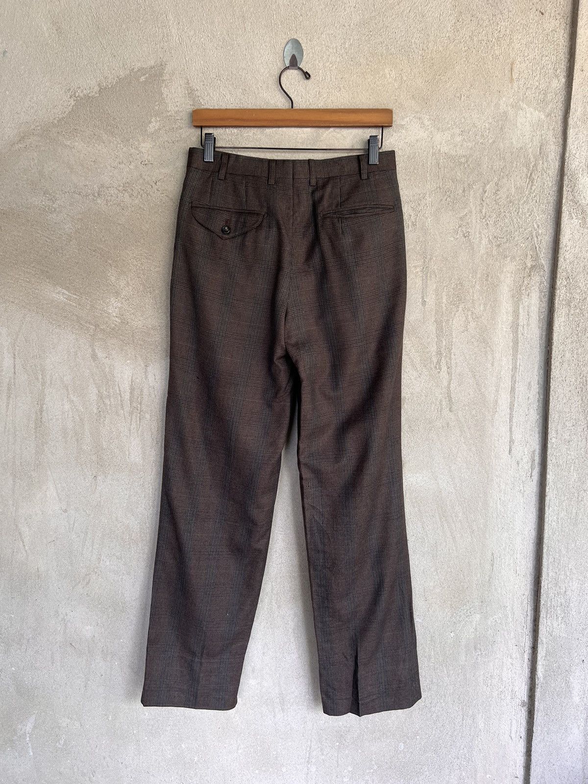 Burberry Vintage Burberrys Plaid Tartan Wool Pant Size US 30 / EU 46 - 6 Thumbnail